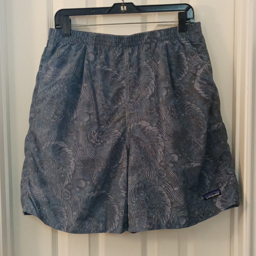 Nwot Mens Vintage Patagonia Turtle wave swim Trunks size Large